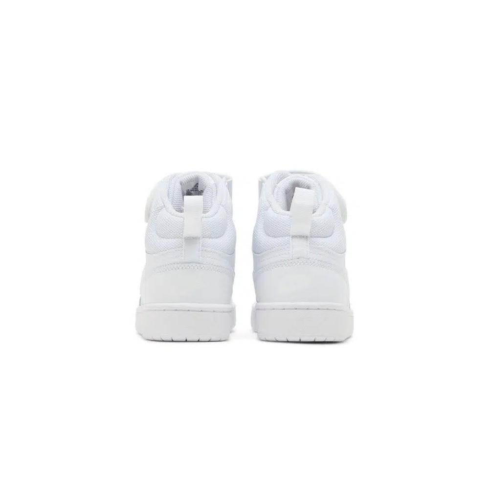 Кроссовки Nike Court Borough Mid 2 GS 'Triple White' 6