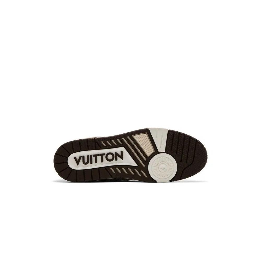 Кроссовки Tyler, the Creator x Louis Vuitton Trainer 'White Mocha' 4