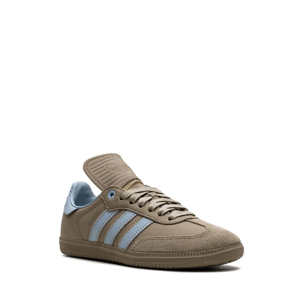 Кроссовки Samba Humanrace Orbit Green из коллаборации с Pharrell 2