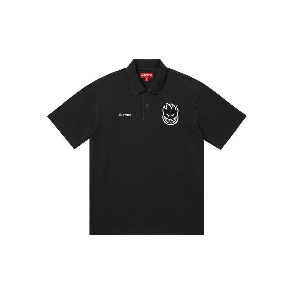 Поло Supreme x Spitfire Polo 'Black' 1