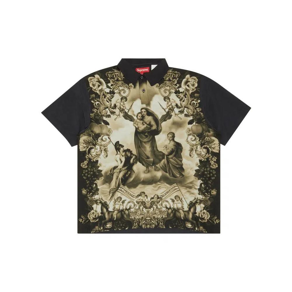 Поло Supreme Heavenly Silk Polo 'Black' 1