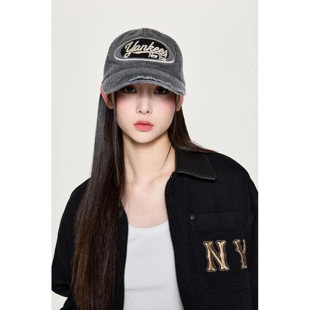 ВИНТАЖНАЯ ПИГМЕНТНАЯ НЕСТРУКТУРИРОВАННАЯ БЕЙСБОЛКА NEW YORK YANKEES 4
