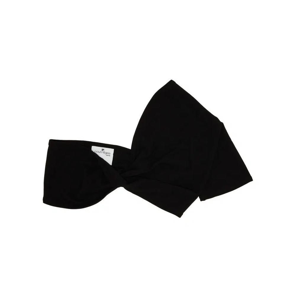 Белье Courrèges Draped Asymmetrical Bra 'Black' 1