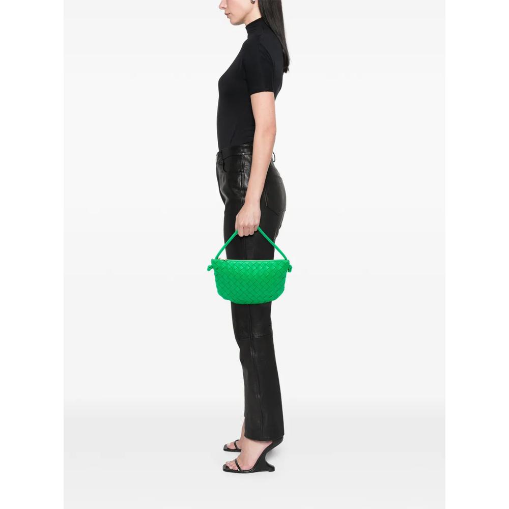 Маленькая сумка-хобо Turn Pouch с плетением Intrecciato (2012-2026 годы) 2