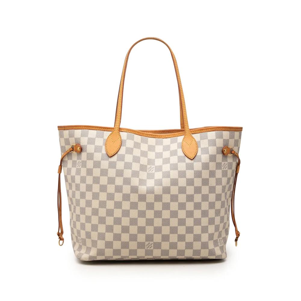 Сумка-тоут Damier Azur Neverfull MM (2010 год) 1