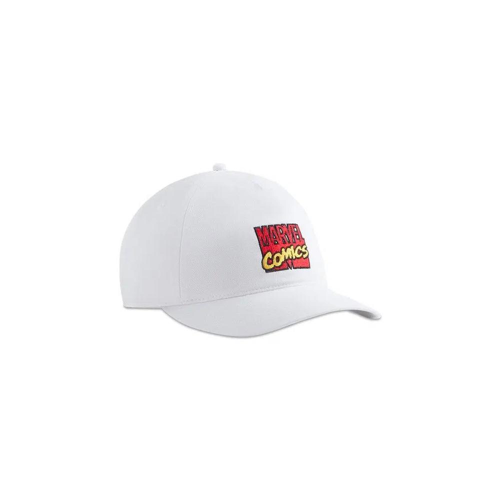 Бейсболки-защелки Kith x Marvel Gwynn Pinch Crown Snapback 'White' 3
