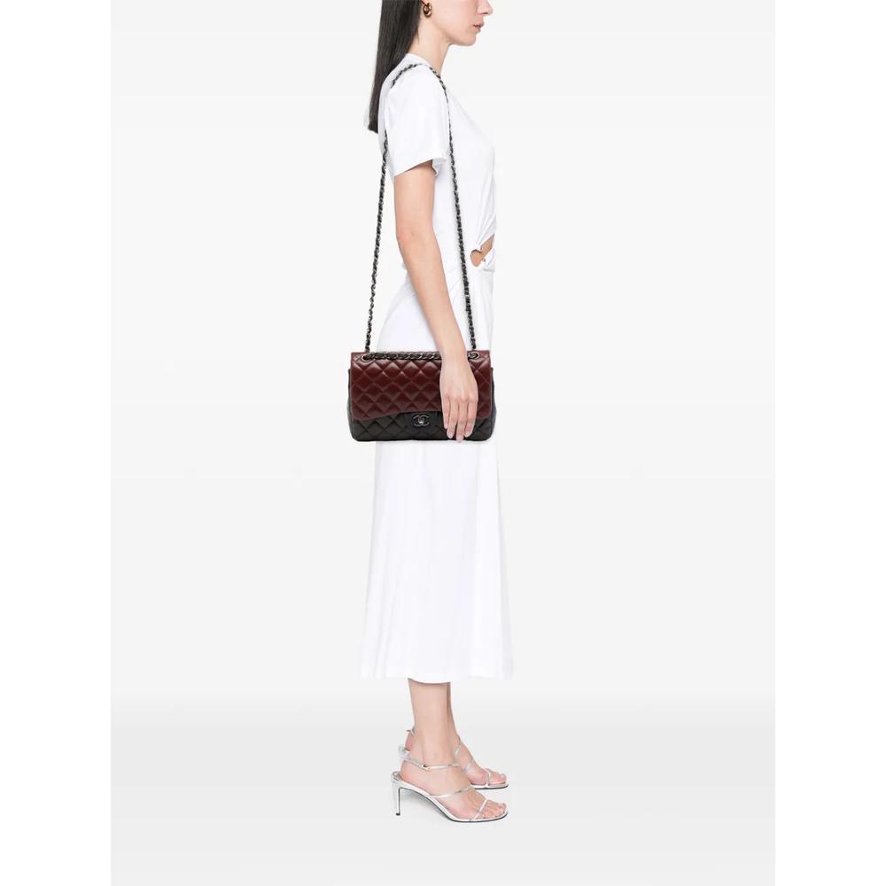 Сумка на плечо Jumbo Classic Tricolor Lambskin Double Flap (2013-2014 годы) 2