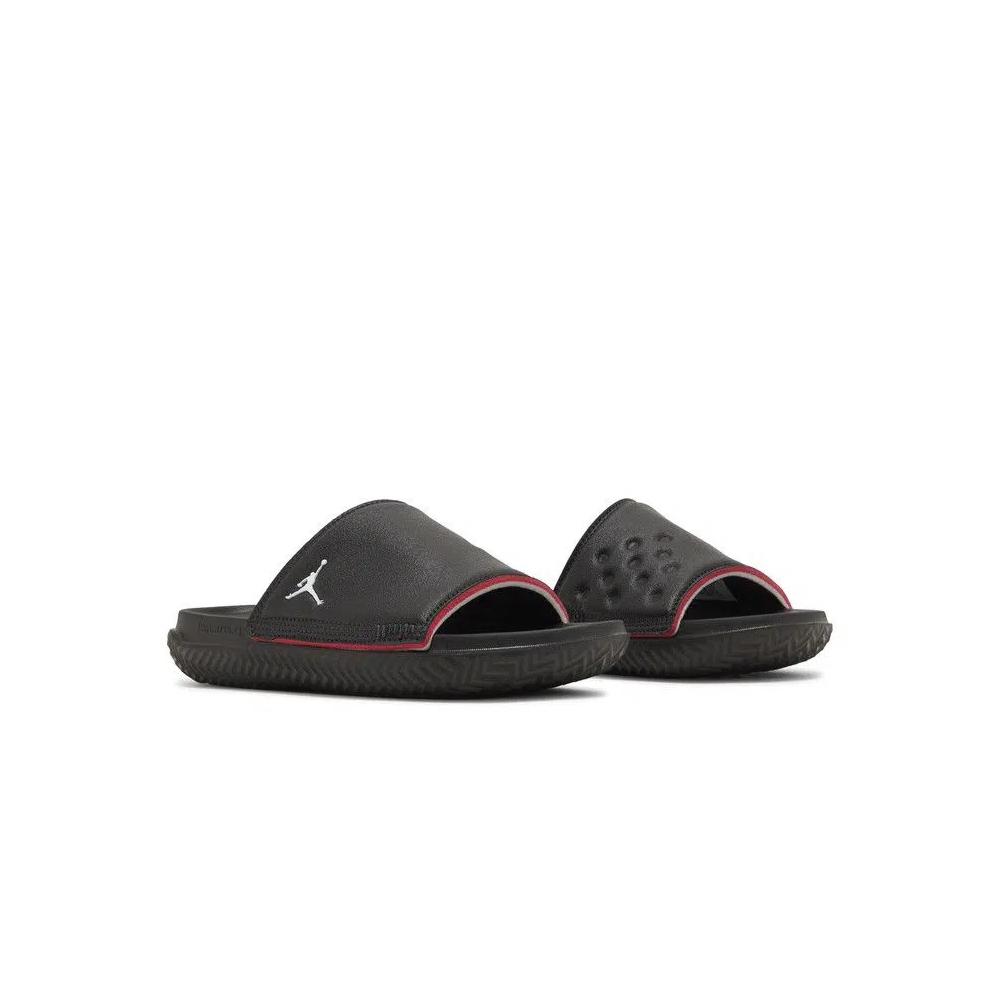 Слайды Air Jordan Play Slide GS 'Black University Red' 8