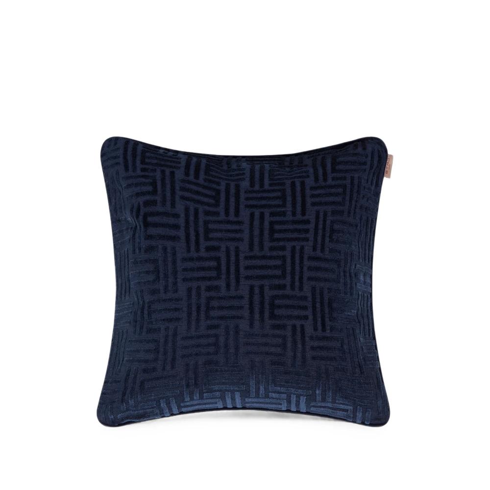 jacquard-monogram cushion 1