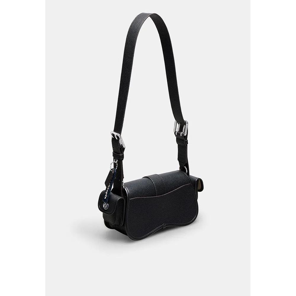 Волнистая сумка Cargo Dinky из кожи Pebbled Coachtopia 4