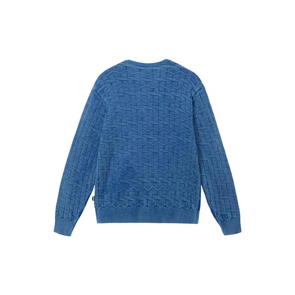 Свитеры Stussy Strand Sweater 'Синий' 2