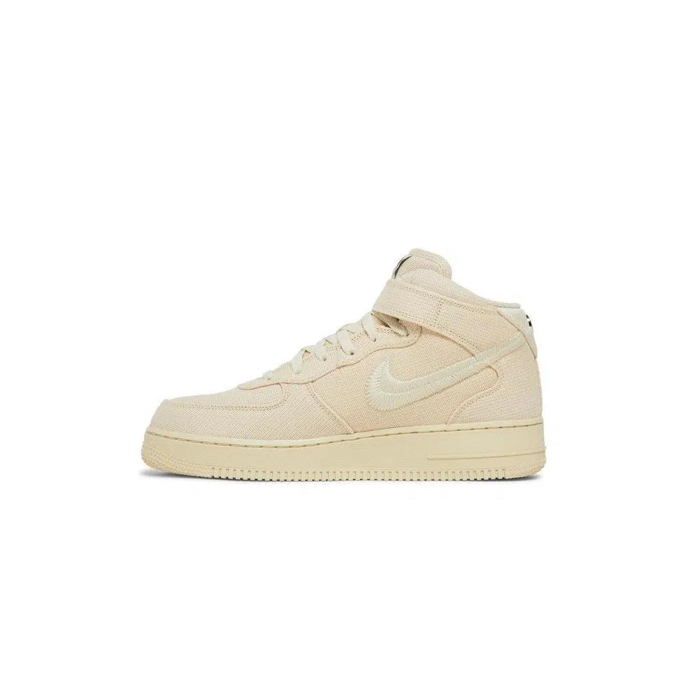 Кроссовки Stussy x Nike Air Force 1 Mid 'Fossil' 3