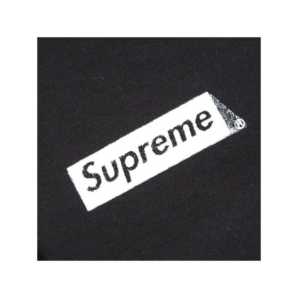 Худи Supreme Stop Crying Hooded Sweatshirt 'Black' 3