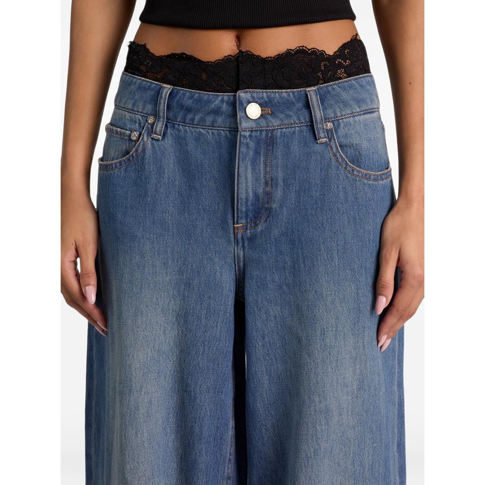 Ian lace-waistband jeans 6
