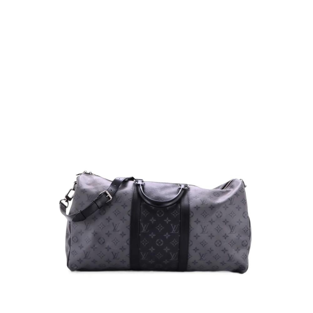 Дорожная сумка Keepall Bandouliere Bag Reverse Monogram Eclipse Canvas 50 1