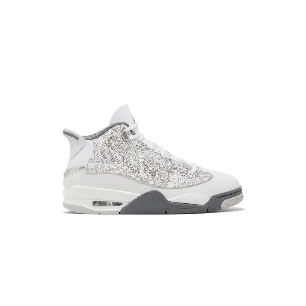 Повседневный Air Jordan Dub Zero 'White Cool Grey' 1