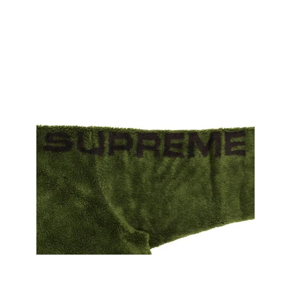 Флисовые куртки Supreme Shoulder Logo Fleece Jacket 'Green' 3