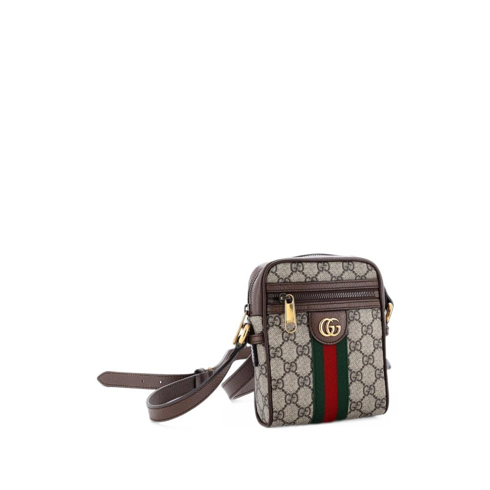 Ophidia Messenger Bag GG Coated Canvas Mini crossbody bag 3