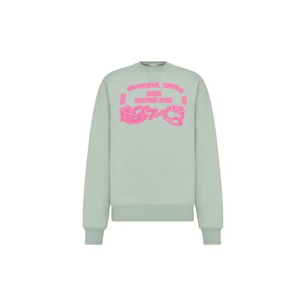 Свитеры Dior x Cactus Jack Sweatshirt 'Green' 1