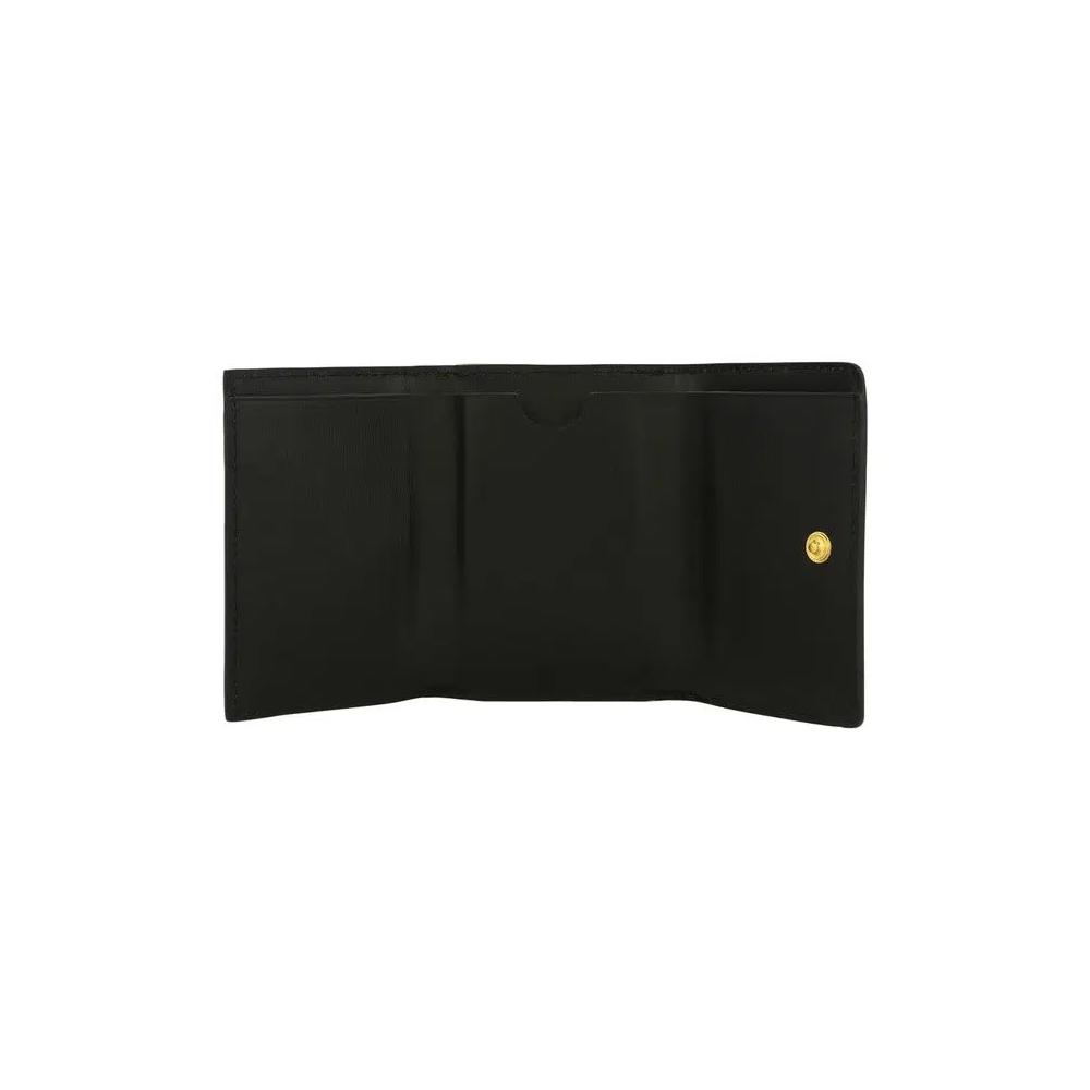 Кошельки Off-White Jitney Mini Compact Wallet 'Черный' 3