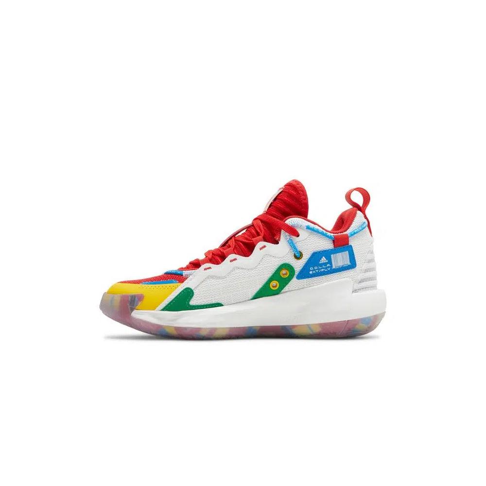 Кроссовки LEGO x adidas Dame 7 EXTPLY Big Kid 'Bye Bye' 3