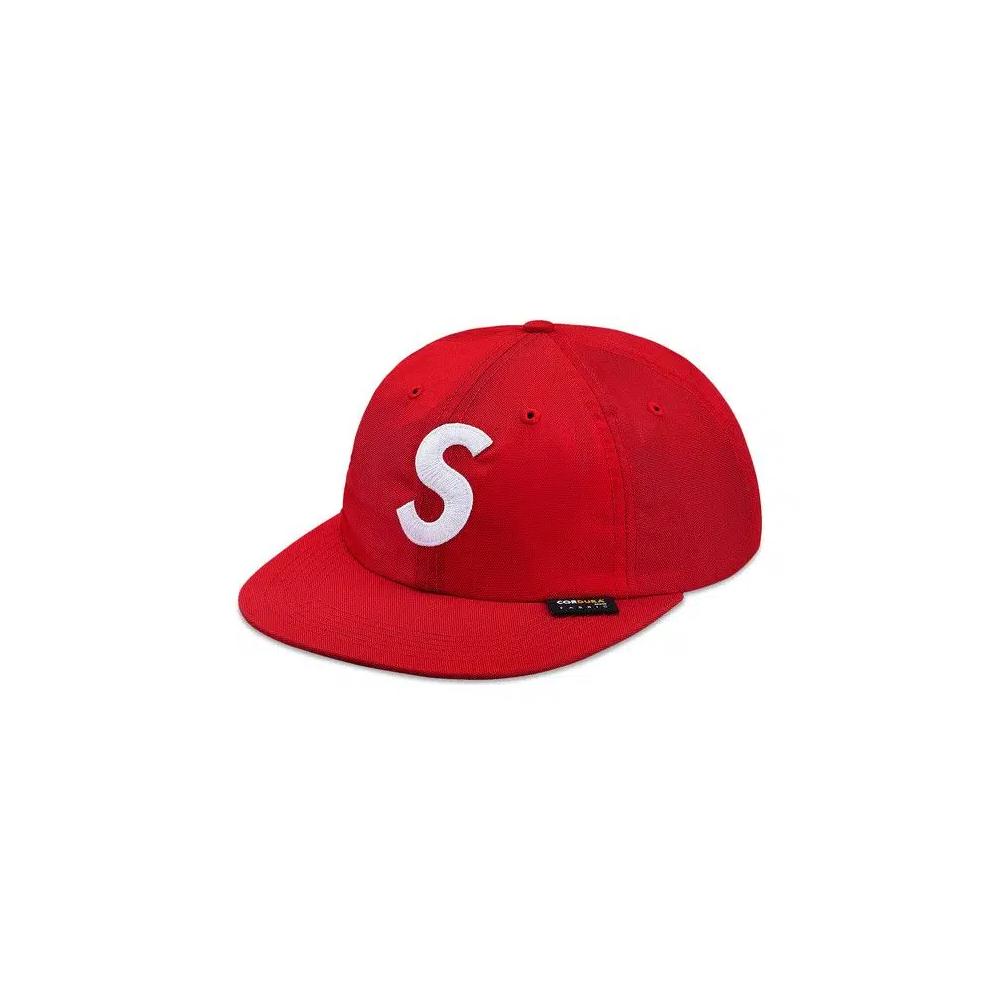 Кепки Supreme Cordura S Logo 6 Panel Cap «Red» 1