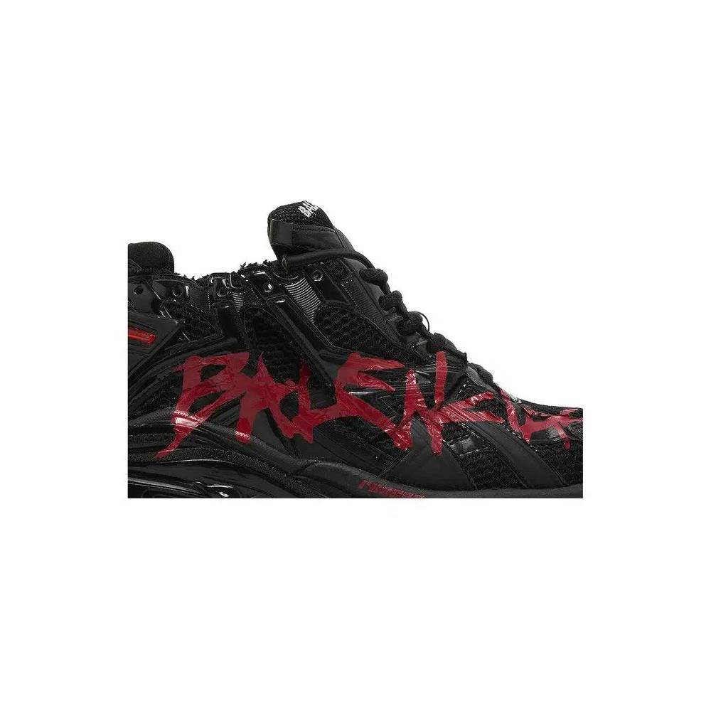 Кроссовки Balenciaga Runner Sneaker 'Graffiti - Black Red' 2