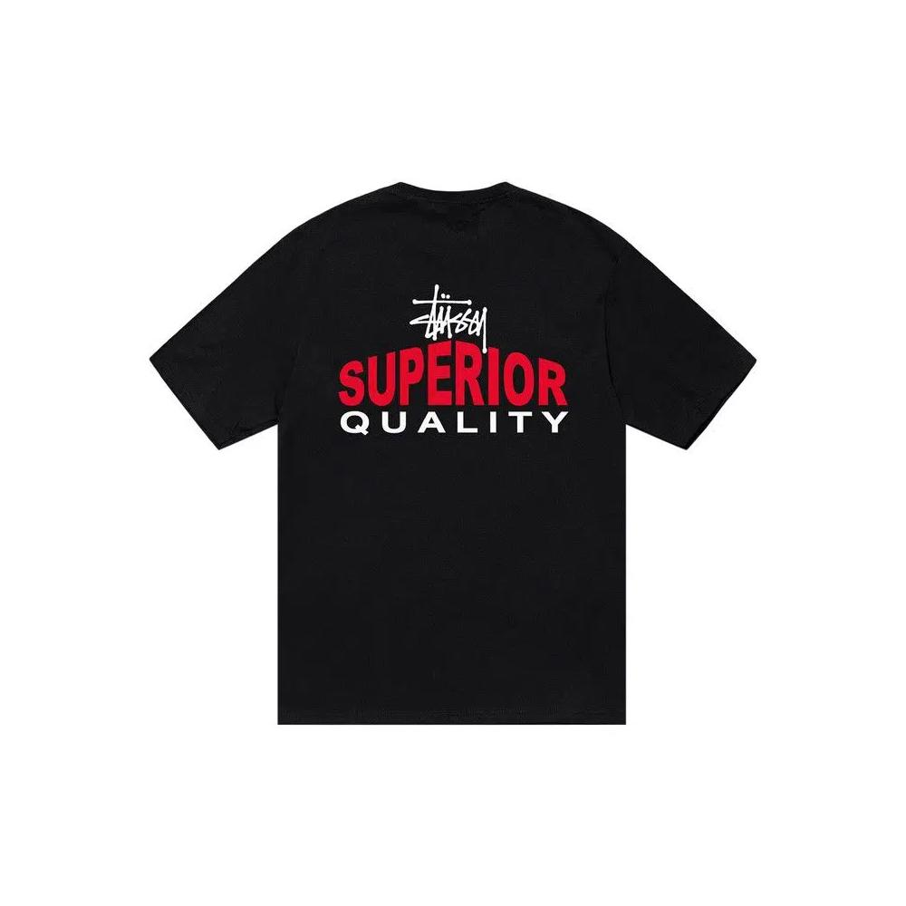 Топы Stussy Superior Quality Tee 'Black' 2