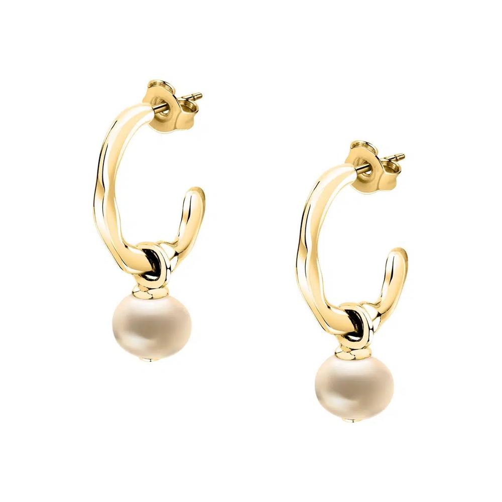 Золотые женские серьги Morellato Perla SXU46 5