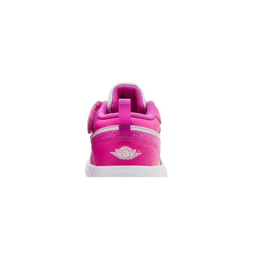 Баскетбольные кеды Air Jordan 1 Low ALT TD 'Fire Pink' 7