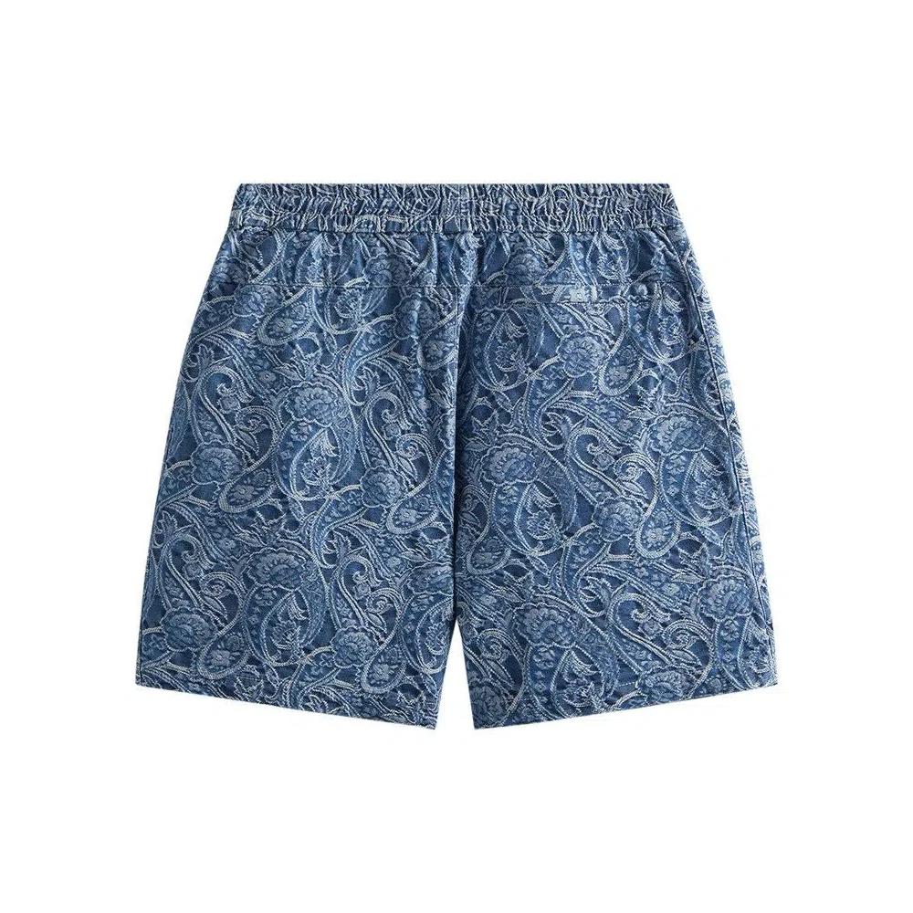 Шорты Kith Japanese Indigo Paisley Active Short 'Indigo' 2