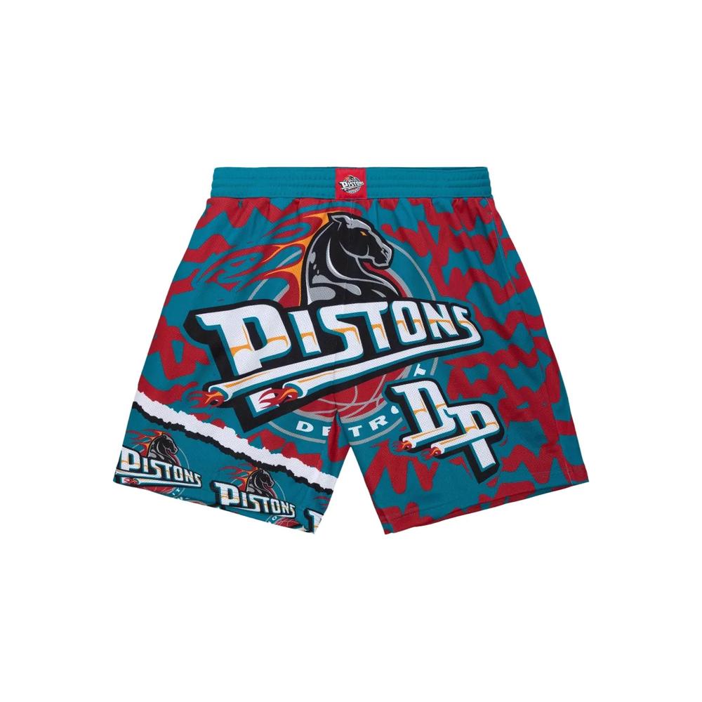 Шорты Detroit Pistons Jumbotron 2.0 Sublimated из коллаборации с NBA 1