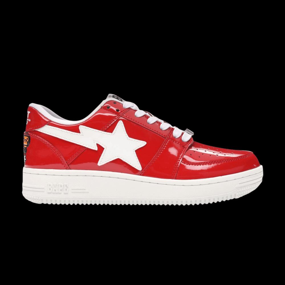 Кроссовки Ghostbusters x Bapesta Low 'Красный Baby Milo' 1