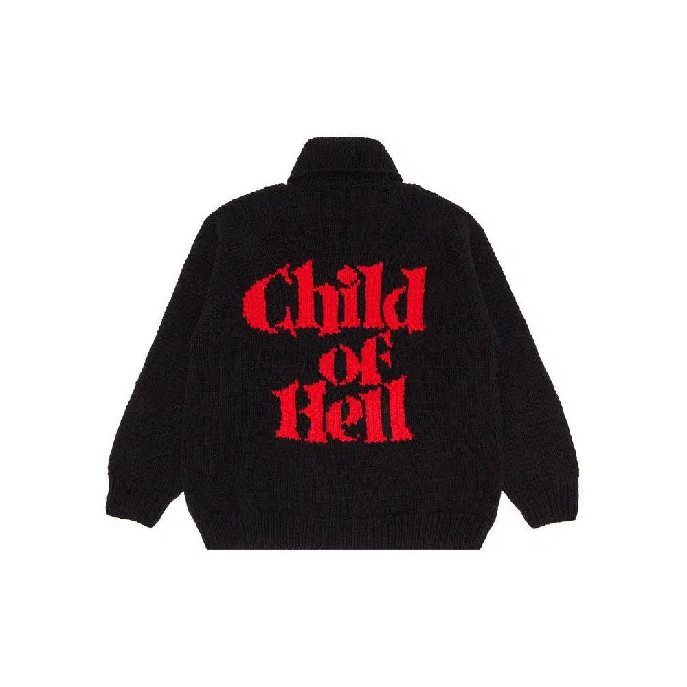 Свитера Supreme Child Of Hell Cowichan Sweater 'Black' 2