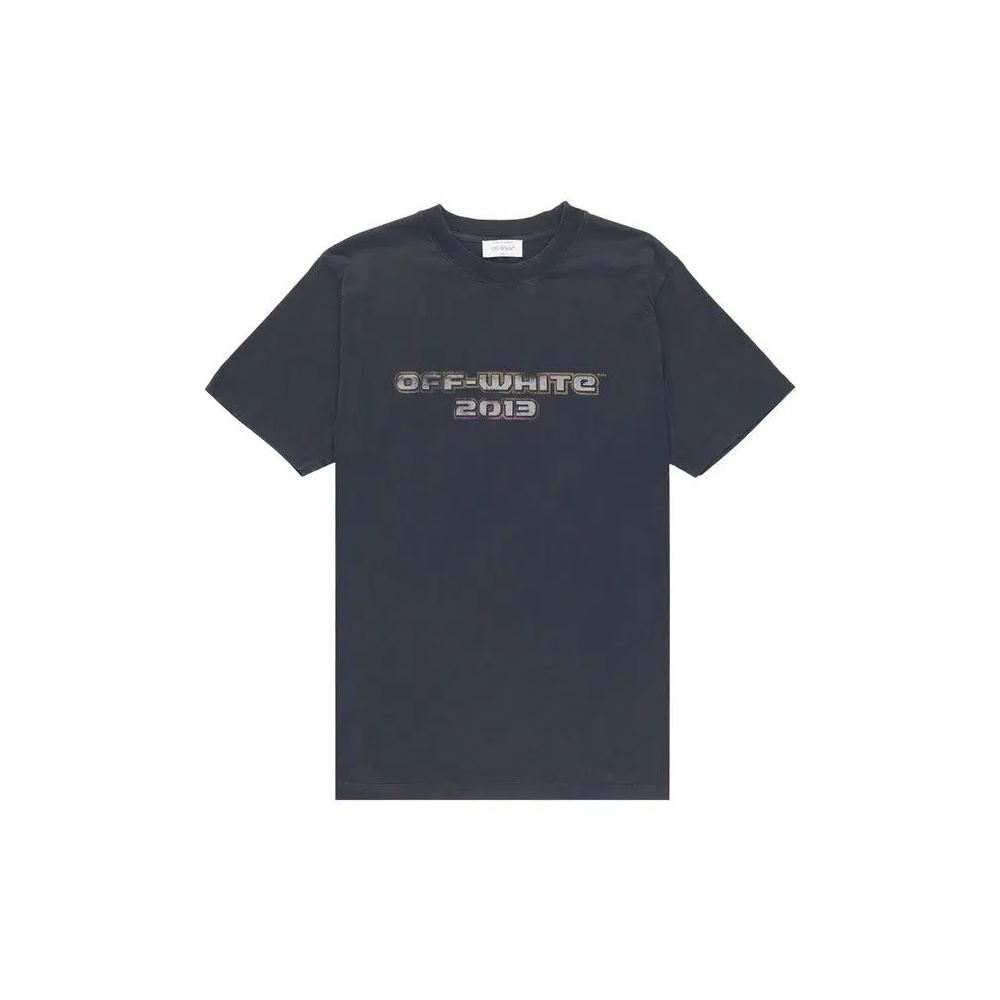 Футболки Off-White Digit Bacchus Slim Short-Sleeve Tee 'Black/Multicolor' 1
