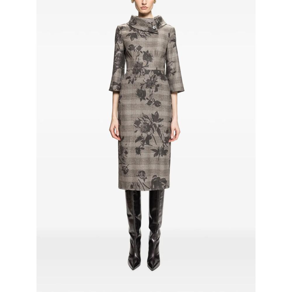 floral-print midi dress 2