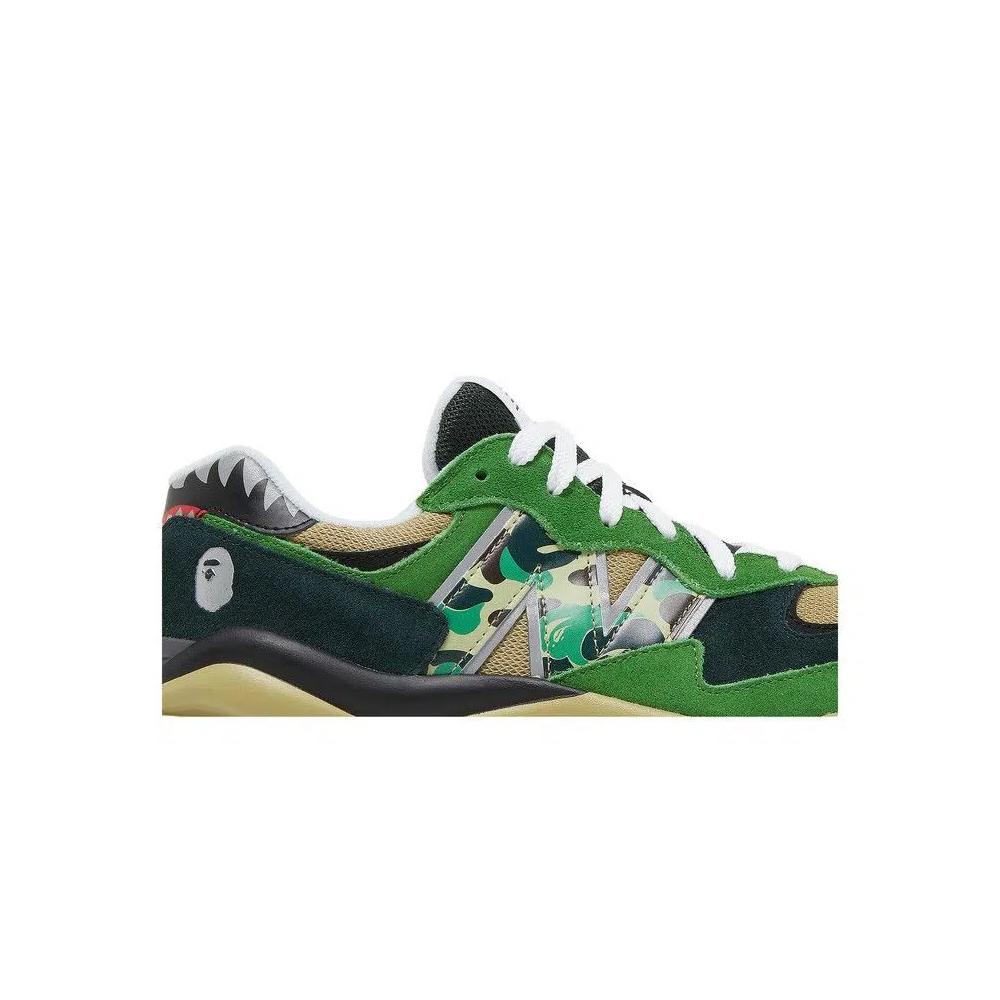 Кроссовки BAPE x New Balance 57/40 'Green' 2