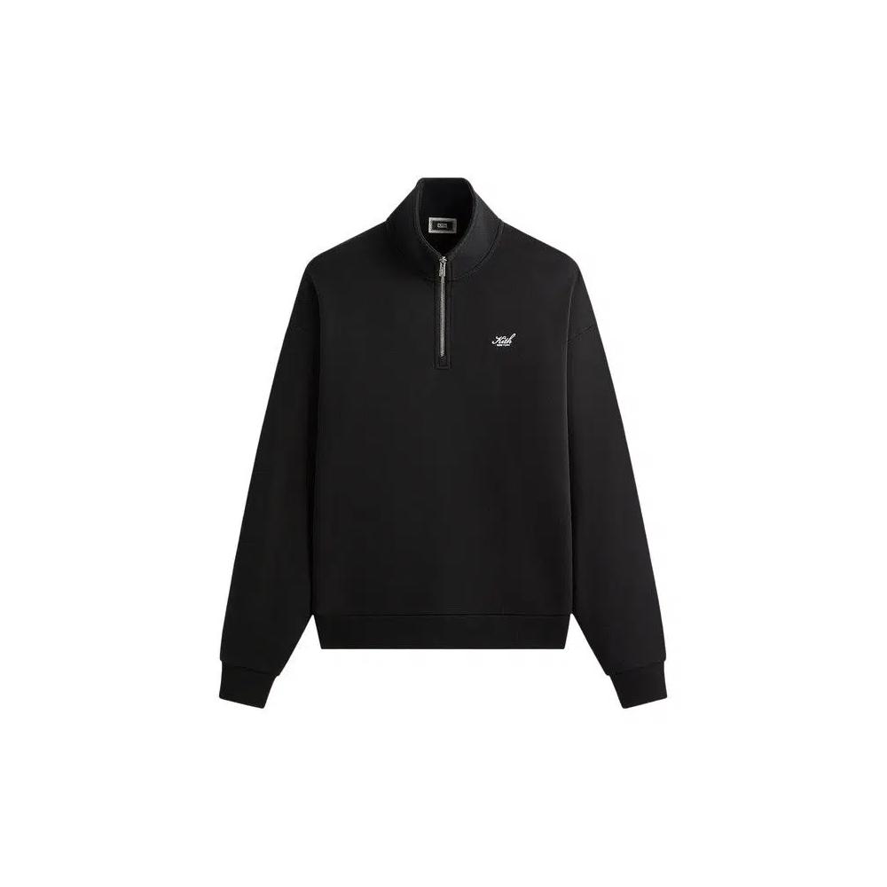 Худи с половиной молнии Kith Nelson Quarter Zip 'Black' 1