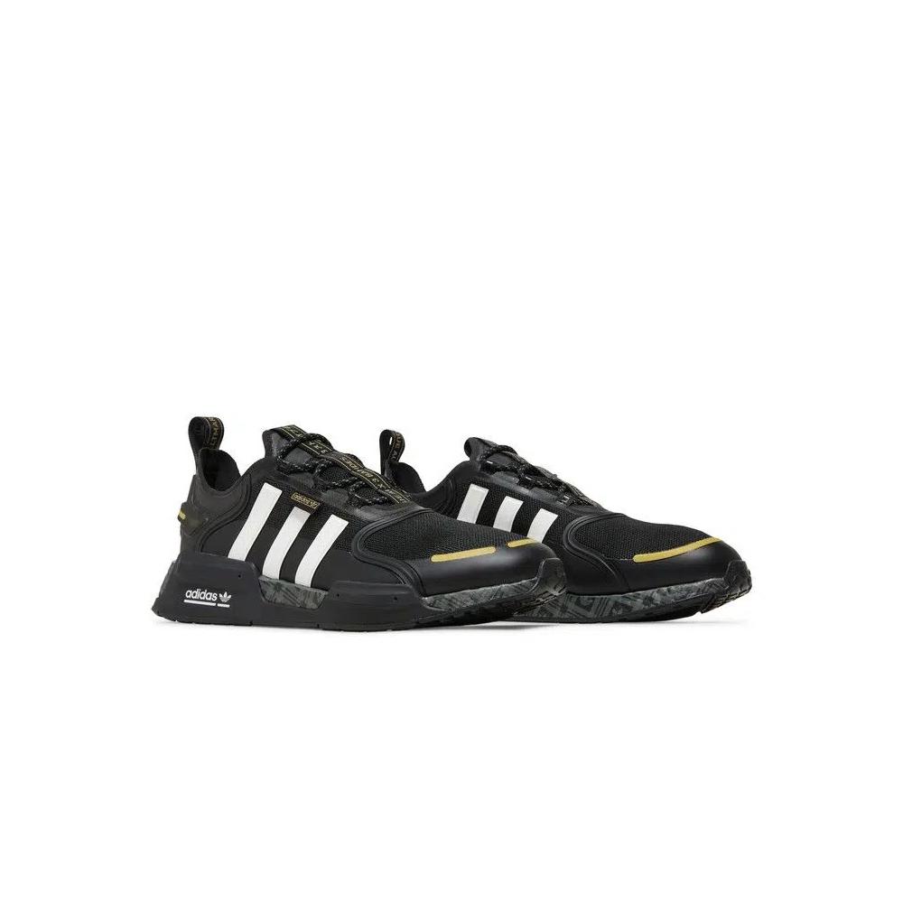 Кроссовки adidas NMD_R1 V3 'Black Gold Metallic' 8