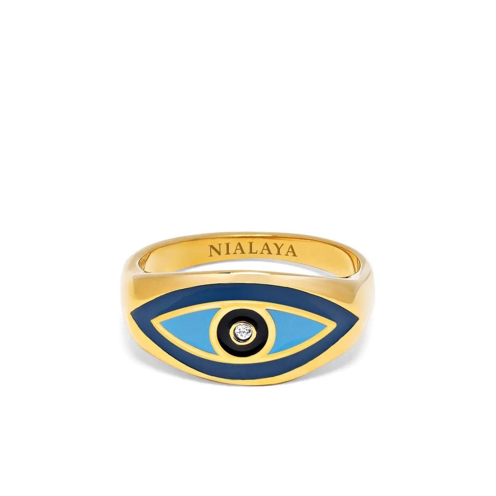 Большое кольцо Evil Eye 2