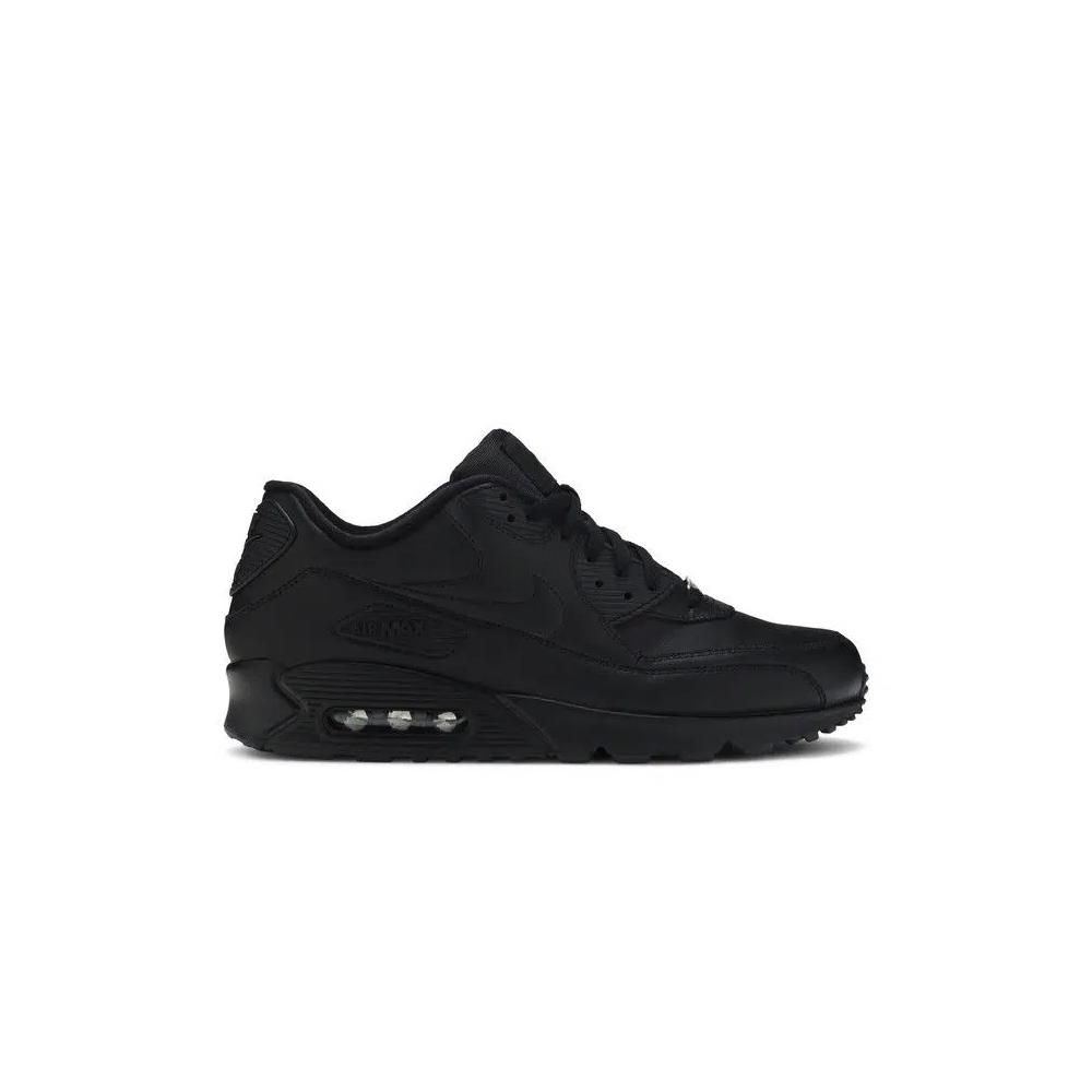 Кроссовки Nike Air Max 90 Leather 'Black' 1