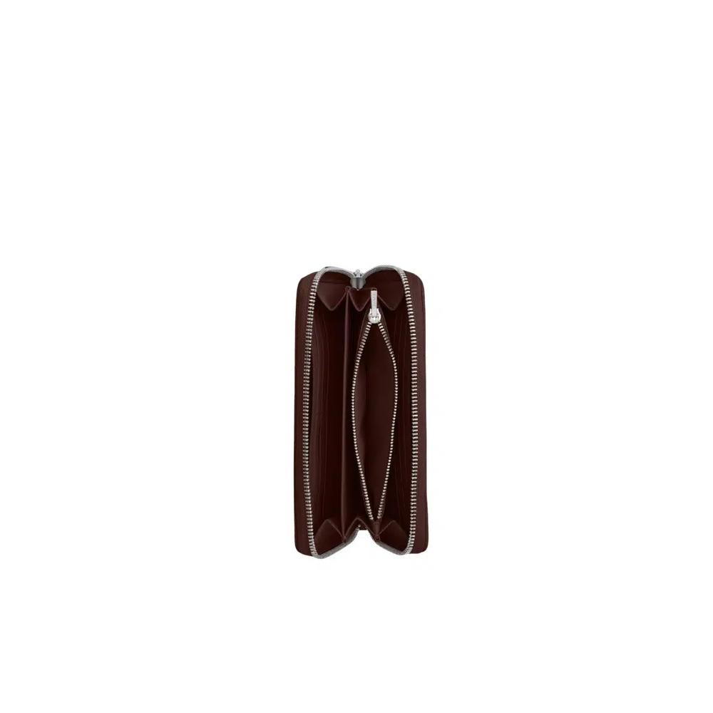 Кошелек Coach Long Zip Around Wallet с квилтингом, цвет Maple, модель CEL63 3