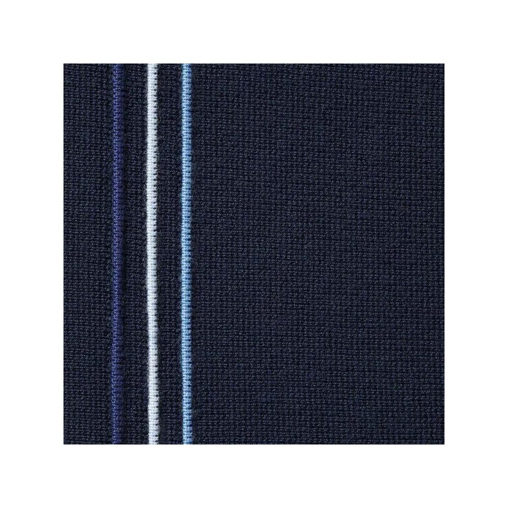 Свитера Supreme Stripe Zip Up Polo Sweater 'Navy' 2