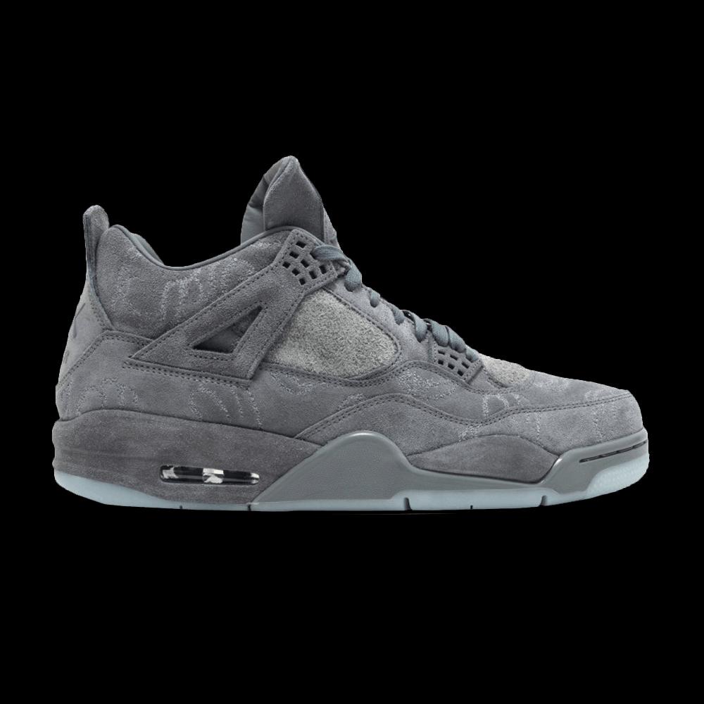 Кроссовки KAWS x Air Jordan 4 Retro «Cool Grey» Sample 1