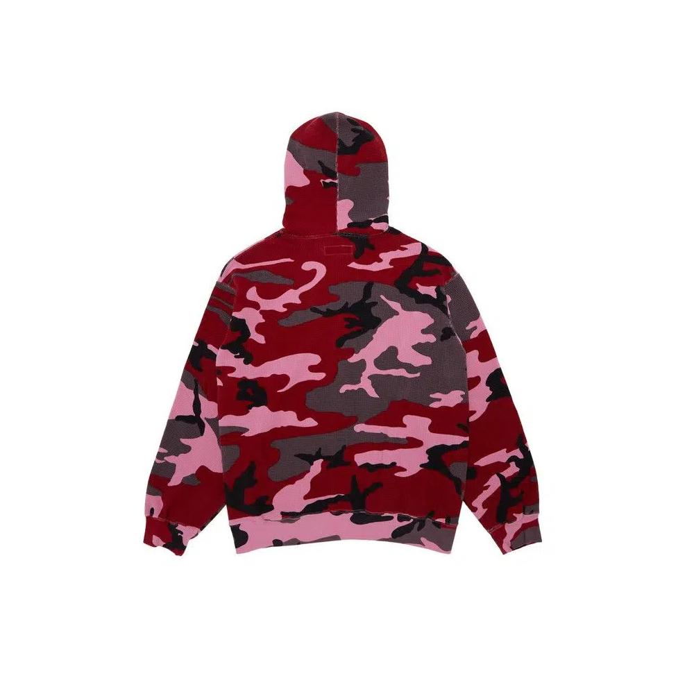 Толстовки на молнии Supreme Hooded Zip Up Thermal 'Pink Camo' 2