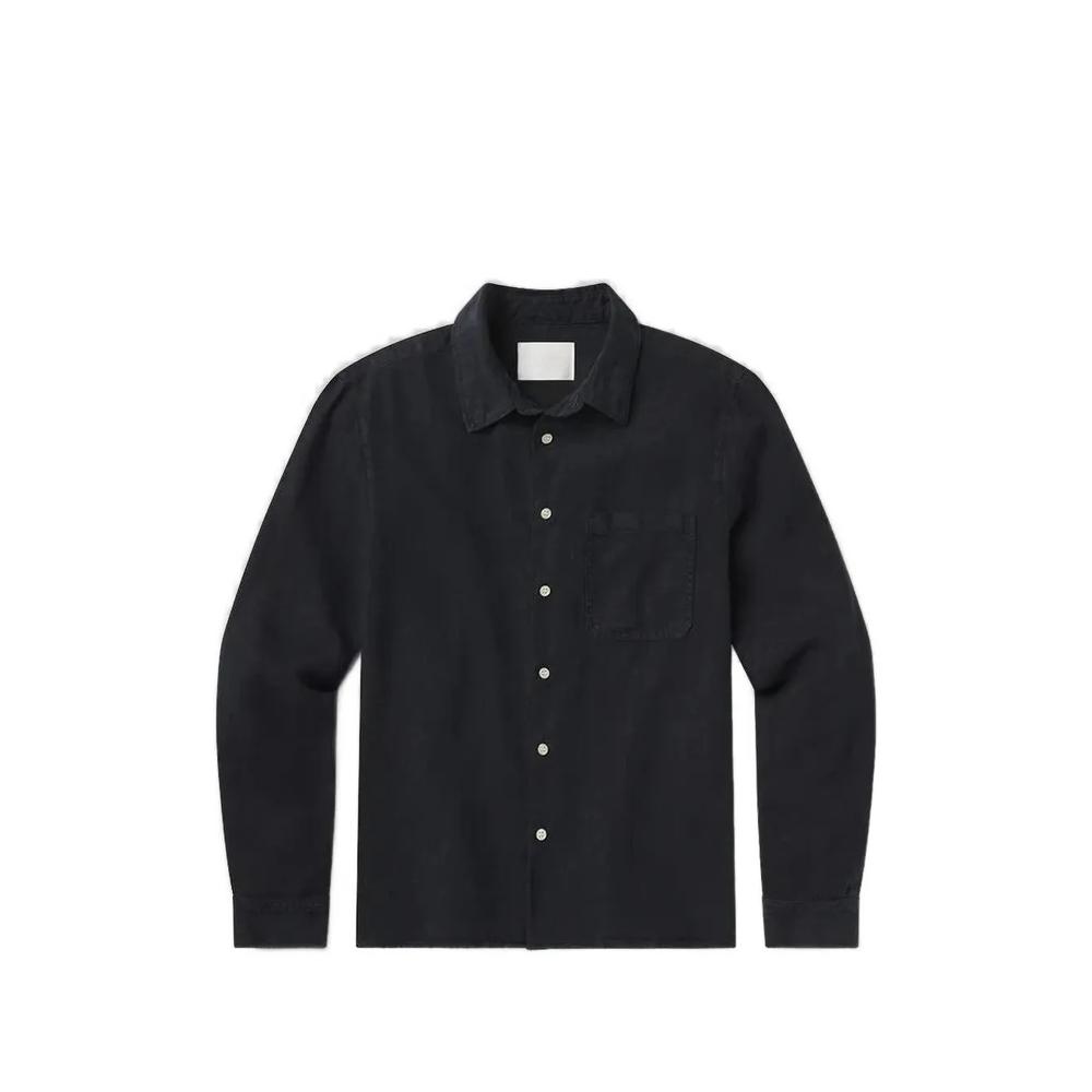 patch-pocket long-sleeve shirt 1