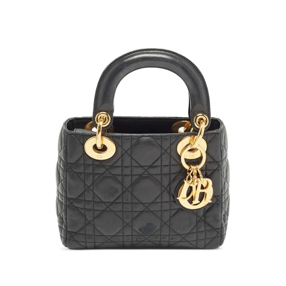 Сумка-тоут Lady Dior Cannage размера мини 1