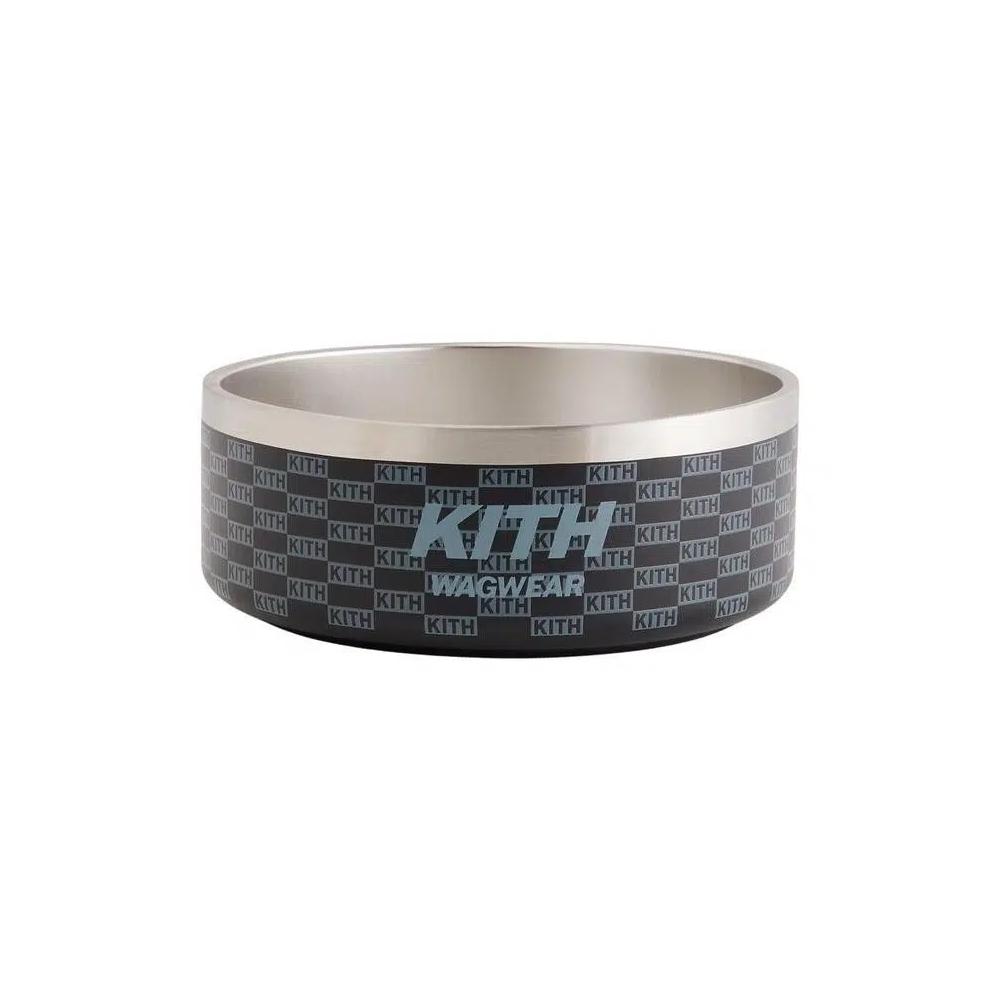 Для питомцев Kith For Wagwear Metal Dog Bowl 'Черный' 1