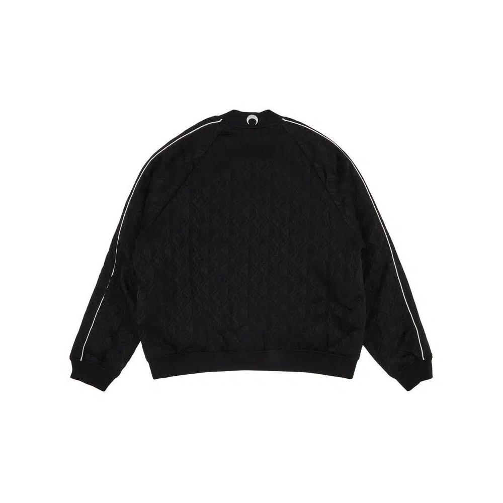 Бомберы Marine Serre Jacquard Viscose Bomber Jacket 'Black' 2