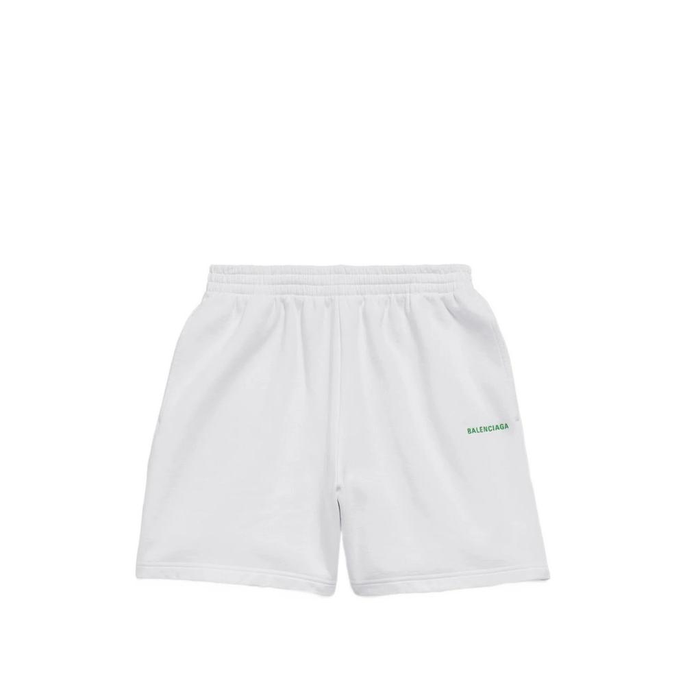logo-embroidered shorts 1
